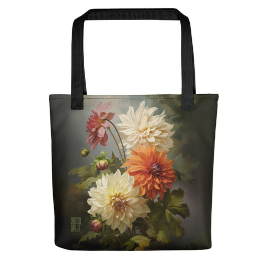 Misty Dahlias - Tote bag