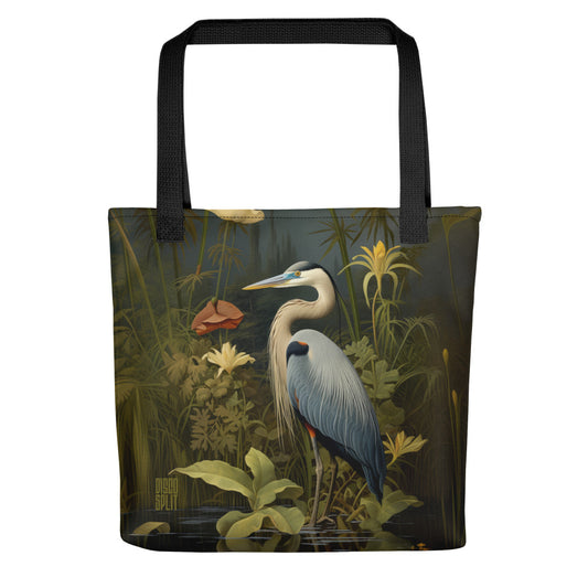 Dark Heron - Tote bag